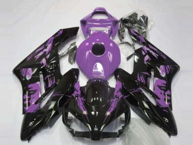 Cheap 2004-2005 Honda CBR1000RR Motorcycle Fairings - Light Purple Glossy Black Le Mis Canada