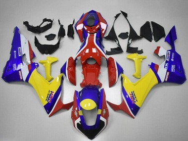 Cheap 2017-2024 Honda CBR1000RR Motorcycle Fairings - White Red Blue Yellow HRC Canada