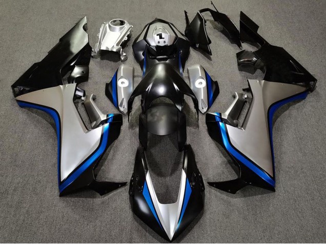 2017-2024 Honda CBR1000RR Motorcycle Fairings - Silver Blue Glossy Black Canada