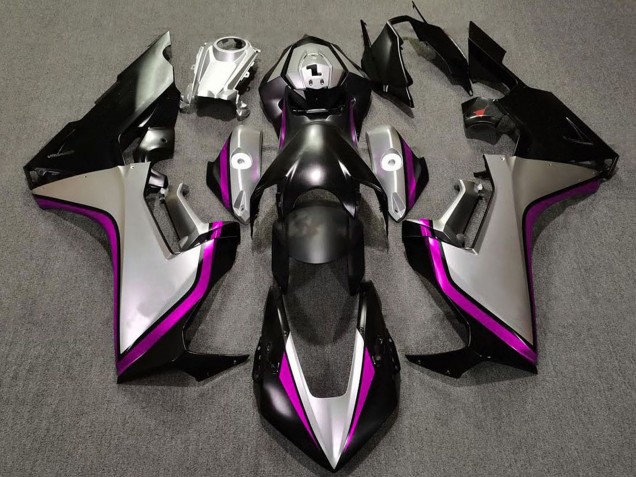 2017-2024 Honda CBR1000RR Motorcycle Fairings - Silver Pink Glossy Black Canada