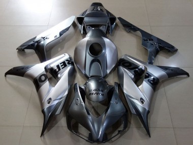 Cheap 2006-2007 Honda CBR1000RR Motorcycle Fairings - Silver Grey Black Repsol Canada