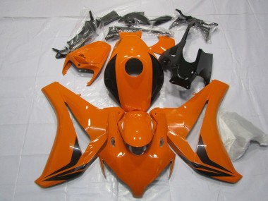 Cheap 2008-2011 Honda CBR1000RR Motorcycle Fairings - Orange Glossy Black Canada