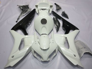 Cheap 2006-2007 Honda CBR1000RR Motorcycle Fairings - White Glossy Black Canada