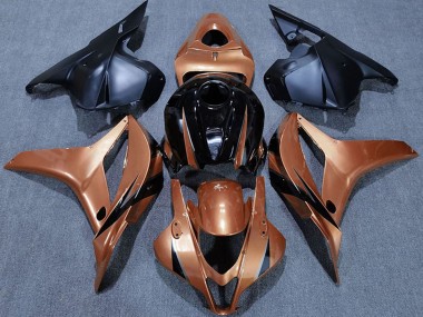 Cheap 2009-2012 Honda CBR600RR Motorcycle Fairings - Candy Orange Glossy Black Canada