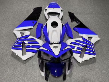 Cheap 2005-2006 Honda CBR600RR Motorcycle Fairings - White Blue Wings Canada