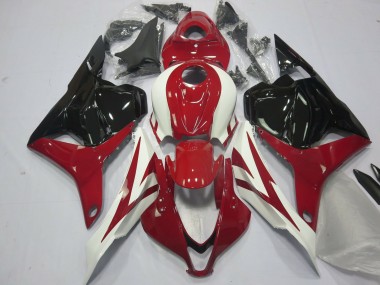 Cheap 2009-2012 Honda CBR600RR Motorcycle Fairings - White Red Glossy Black OEM Style Canada