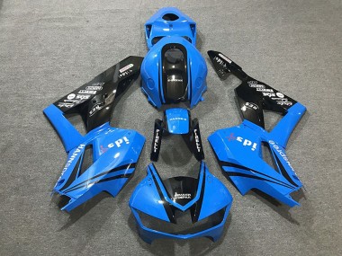 Cheap 2013-2023 Honda CBR600RR Motorcycle Fairings - Blue Glossy Black Canada