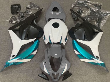 Cheap 2009-2012 Honda CBR600RR Motorcycle Fairings - White Grey Blue Matte Black Canada