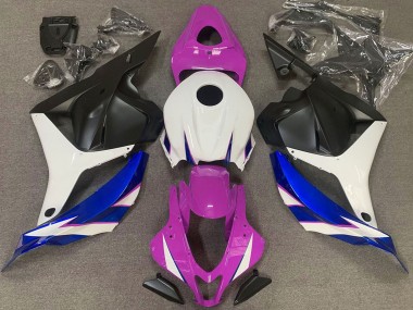 Cheap 2009-2012 Honda CBR600RR Motorcycle Fairings - White Pink Blue Matte Black Canada