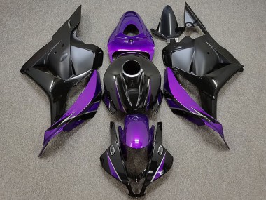 Cheap 2009-2012 Honda CBR600RR Motorcycle Fairings - White Purple Blue Matte Black Canada