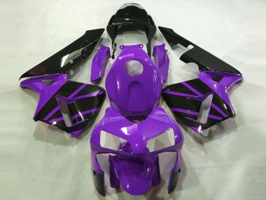 Cheap 2003-2004 Honda CBR600RR Motorcycle Fairings - Purple Glossy Black OEM Style Canada
