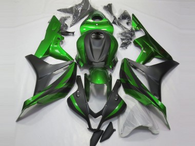Cheap 2007-2008 Honda CBR600RR Motorcycle Fairings - Green Matte Black Canada