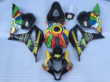 Cheap 2009-2012 Honda CBR600RR Motorcycle Fairings - HP Color Wheel 99 Canada