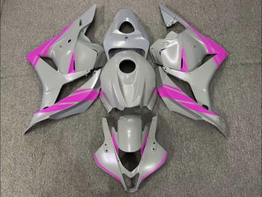 Cheap 2009-2012 Honda CBR600RR Motorcycle Fairings - Nardo Grey Pink Canada