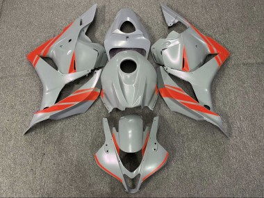 Cheap 2009-2012 Honda CBR600RR Motorcycle Fairings - Nardo Grey Red Canada