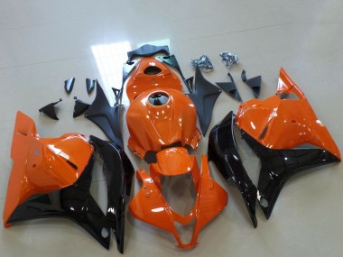 Cheap 2009-2012 Honda CBR600RR Motorcycle Fairings - Orange Glossy Black Canada