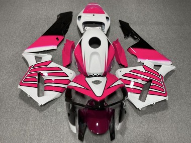 Cheap 2005-2006 Honda CBR600RR Motorcycle Fairings - White Pink Wings Canada