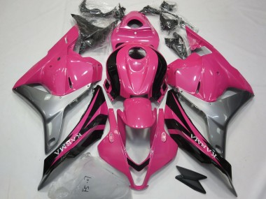 Cheap 2009-2012 Honda CBR600RR Motorcycle Fairings - Silver Pink Glossy Black OEM Style Canada