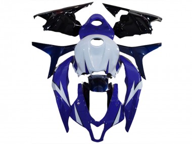 Cheap 2009-2012 Honda CBR600RR Motorcycle Fairings - White Blue Glossy Black Canada