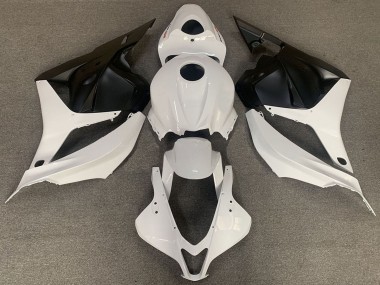 Cheap 2009-2012 Honda CBR600RR Motorcycle Fairings - White Matte Black Canada