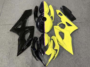 Cheap 2005-2006 Suzuki GSXR 1000 Motorcycle Fairings - Glossy Black and Yellow Canada