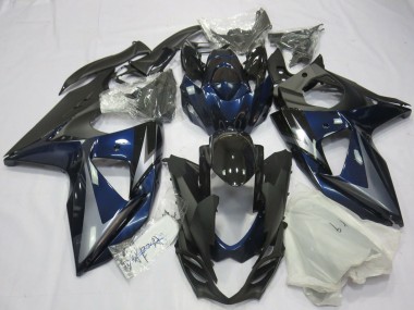 Cheap 2009-2016 Suzuki GSXR 1000 Motorcycle Fairings - Blue Silver Black Canada