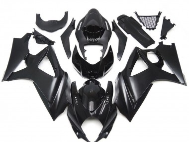 Cheap 2007-2008 Suzuki GSXR 1000 Motorcycle Fairing Kits - Glossy Black Matte Black Canada
