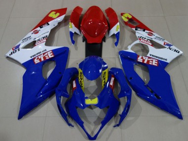 Cheap 2005-2006 Suzuki GSXR 1000 Motorcycle Fairings - White Red Blue Yellow Canada