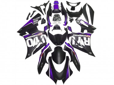 Cheap 2017-2024 Suzuki GSXR 1000 Motorcycle Fairings - Matte Black Purple Canada