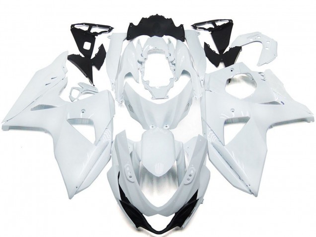 2009-2016 Suzuki GSXR 1000 Motorcycle Fairings - Glossy White Canada