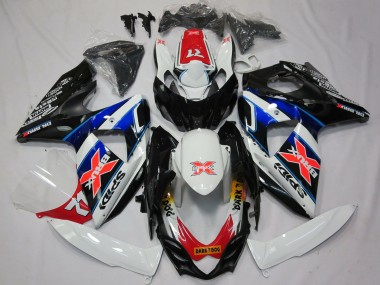 Cheap 2009-2016 Suzuki GSXR 1000 Motorcycle Fairings - White Blue Red Black X Canada