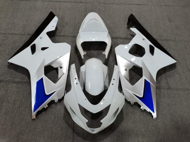 Cheap 2004-2005 Suzuki GSXR 600 / GSXR 750 Motorcycle Fairing Kits - White Blue Black Canada
