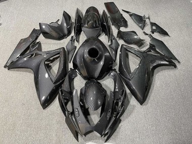 Cheap 2006-2007 Suzuki GSXR 600 / GSXR 750 Motorcycle Fairings - Black Carbon Fiber Style Canada