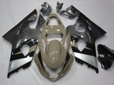 Cheap 2004-2005 Suzuki GSXR 600 / GSXR 750 Motorcycle Fairings - Desert Tan Silver Black Canada