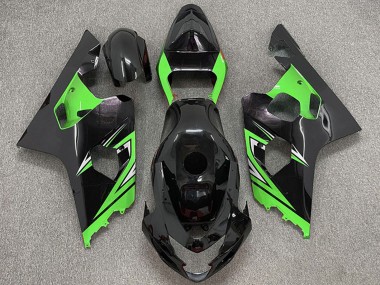 Cheap 2004-2005 Suzuki GSXR 600 / GSXR 750 Motorcycle Fairings - Glossy Black Green Canada