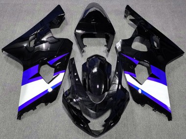 Cheap 2004-2005 Suzuki GSXR 600 / GSXR 750 Motorcycle Fairings - Glossy Black Blue White Canada