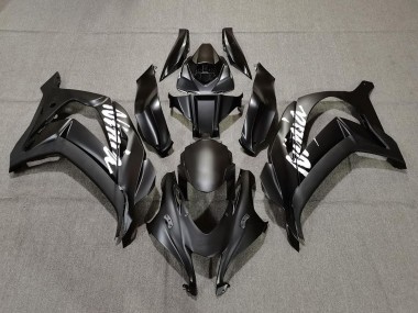 Cheap 2016-2020 Kawasaki ZX10R Motorcycle Fairings - Matte Black White Ninja Canada