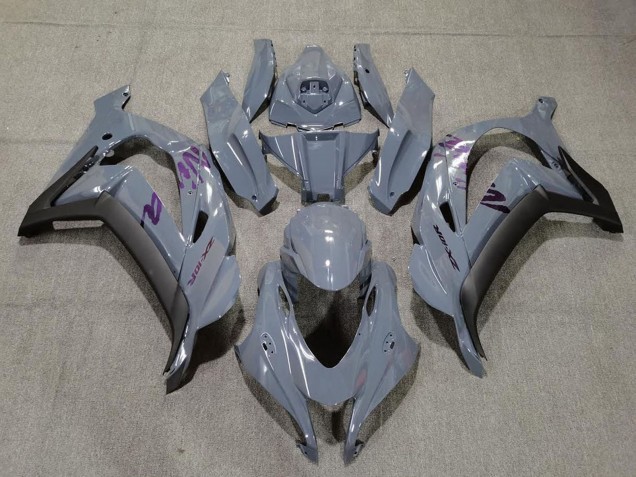 2016-2020 Kawasaki ZX10R Motorcycle Fairings - Nardo Grey Purple Canada
