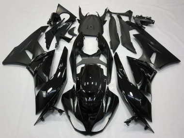 Cheap 2009-2012 Kawasaki ZX6R Motorcycle Fairings - Glossy Black Matte Black Canada