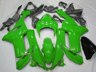 Cheap 2007-2008 Kawasaki ZX6R Motorcycle Fairings - Glossy Green Canada