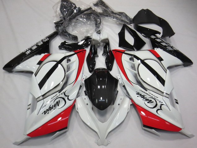 2013-2017 Kawasaki Ninja 300 Motorcycle Fairings - Glossy White Red Black Canada