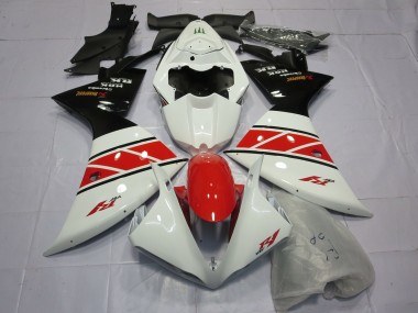 Cheap 2012-2014 Yamaha R1 Motorcycle Fairings - White Red Black Canada