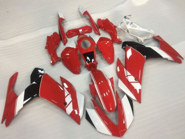 Cheap 2015-2018 Yamaha R3 Motorcycle Fairing - Red White Glossy Black Canada