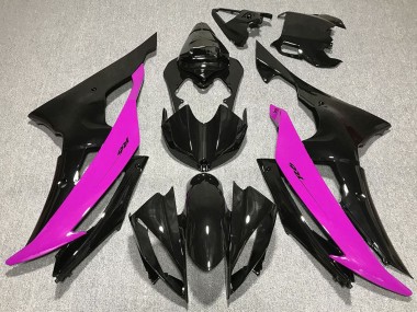 Cheap 2008-2016 Yamaha R6 Motorcycle Fairings - Pink Glossy Black Canada