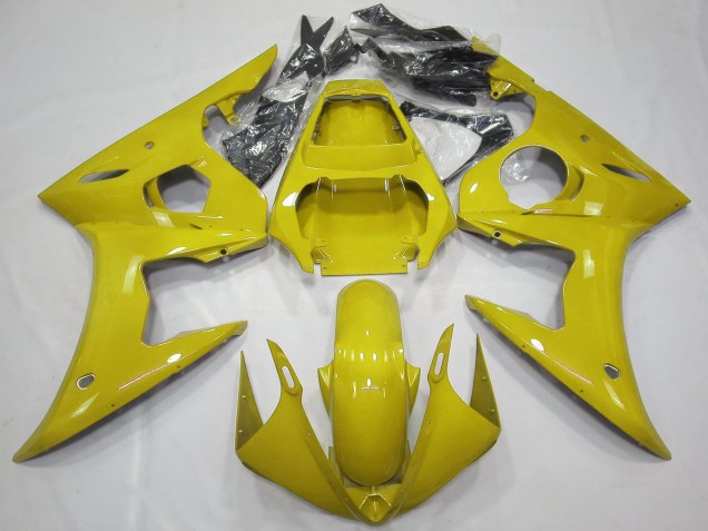 2003-2004 Yamaha R6 Motorcycle Fairings - Glossy Yellow Canada