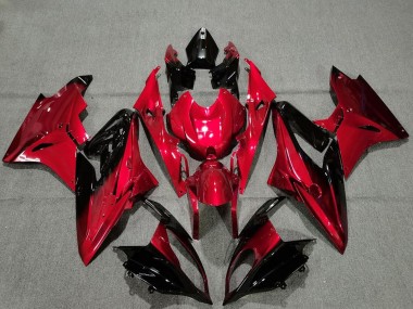 Cheap 2009-2014 BMW S1000RR Motorcycle Fairings - Red Glossy Black Canada