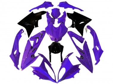 Cheap 2009-2014 BMW S1000RR Motorcycle Fairings - Purple Glossy Black HP Canada