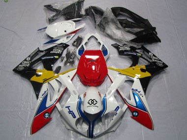 Cheap 2009-2014 BMW S1000RR Motorcycle Fairings - White Yellow Red Black Blue HP Canada