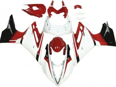Cheap 2013-2016 Triumph Daytona 675 Motorcycle Fairings - White Red Glossy Black Canada