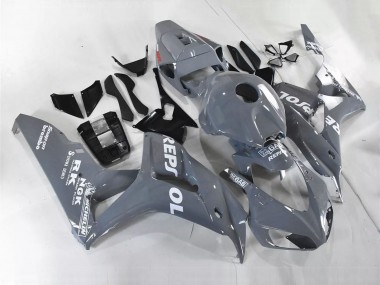 Cheap 2006-2007 Honda CBR1000RR Motorcycle Fairings - Nardo Grey White Repsol Canada